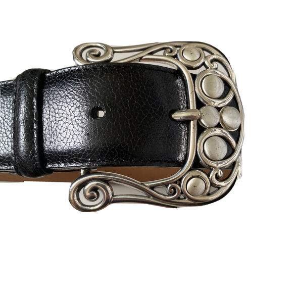 Brighton Adara Basic Belt Black Size 28